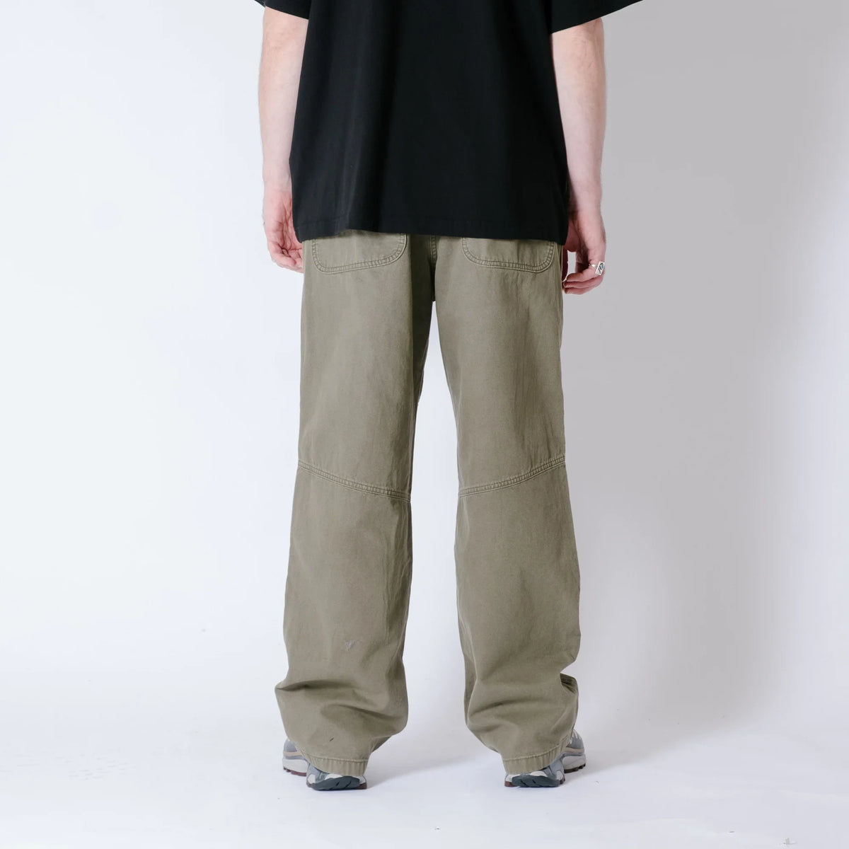 Gramicci Hemp Canvas Double Knee Pant - Burnt Olive Pigment