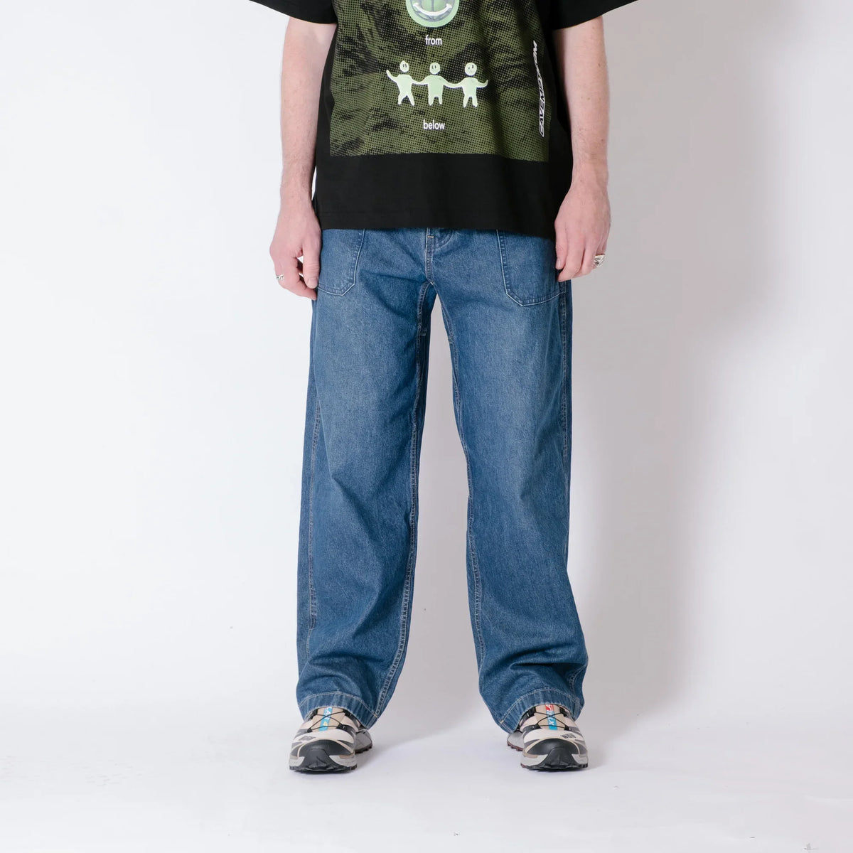 Gramicci Denim Fatigue Pant - Stone