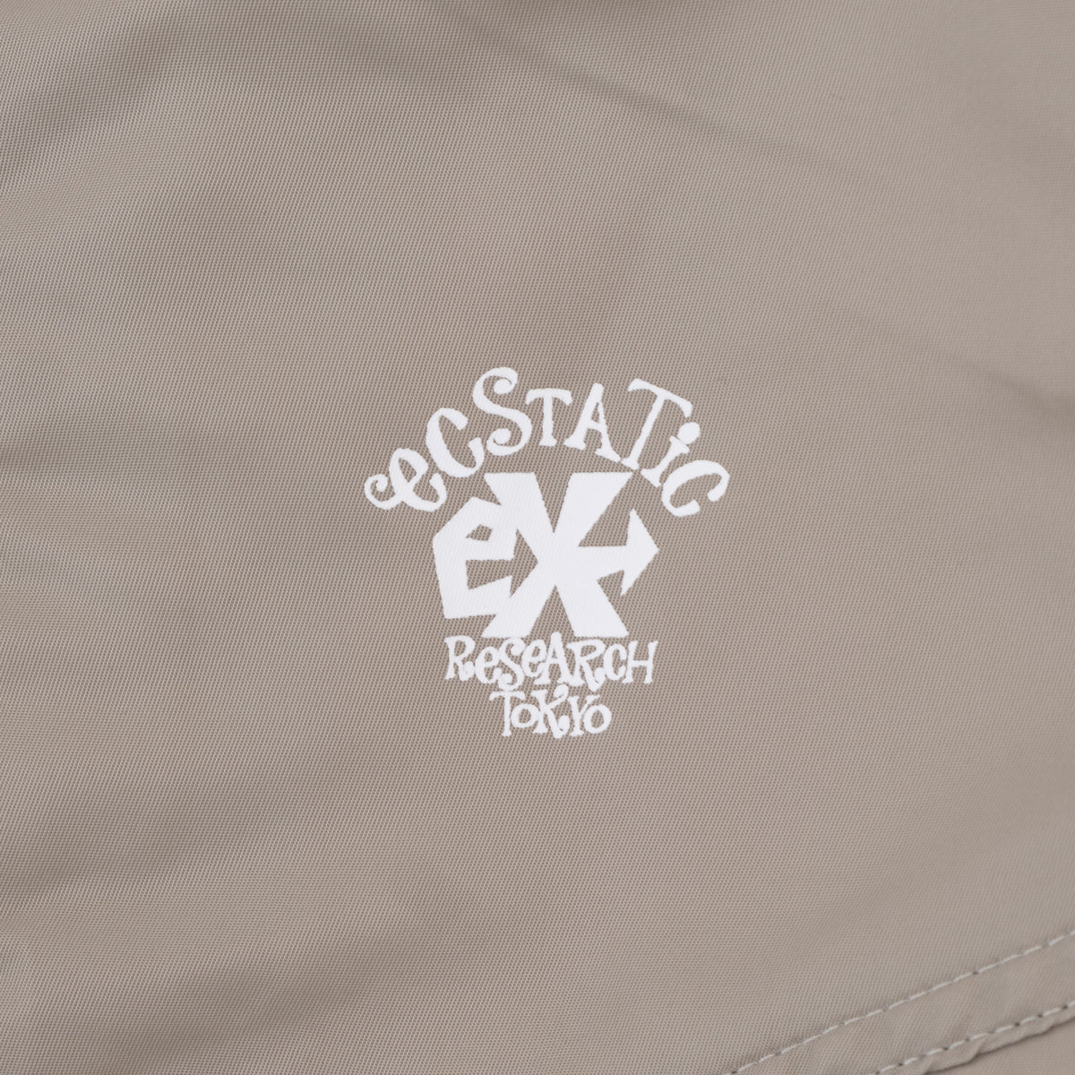 ECSTATIC Research Bomber Jacket - Beige