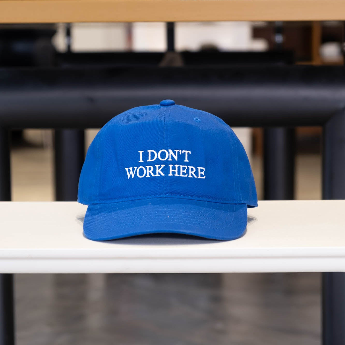 IDEA Sorry I Don't Work Here Hat - Royal Blue