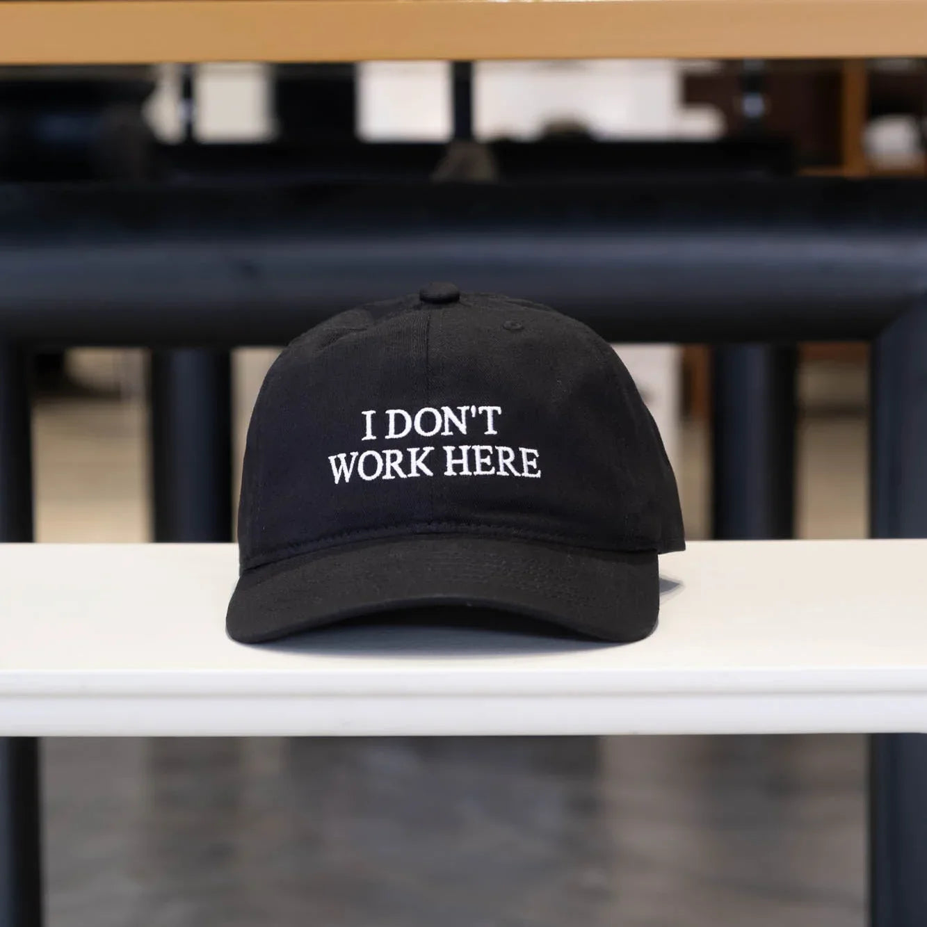 IDEA Sorry I Don't Work Here Hat - Black