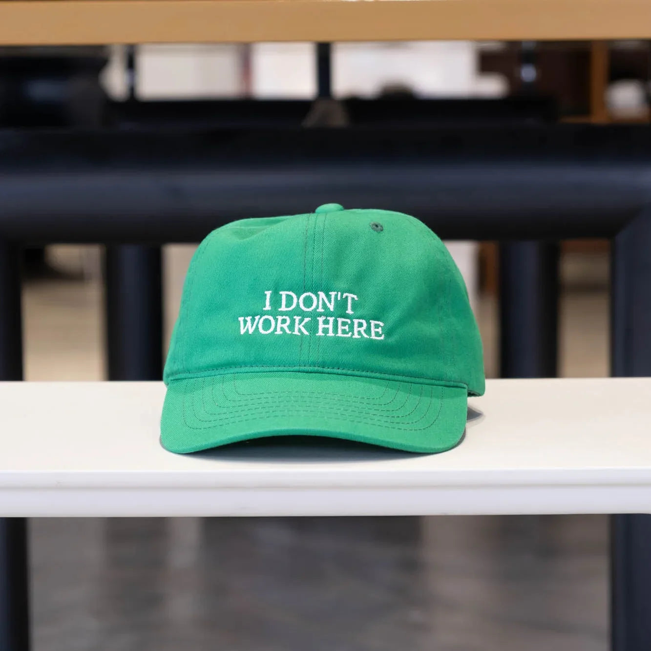 IDEA Sorry I Don't Work Here Hat - Green
