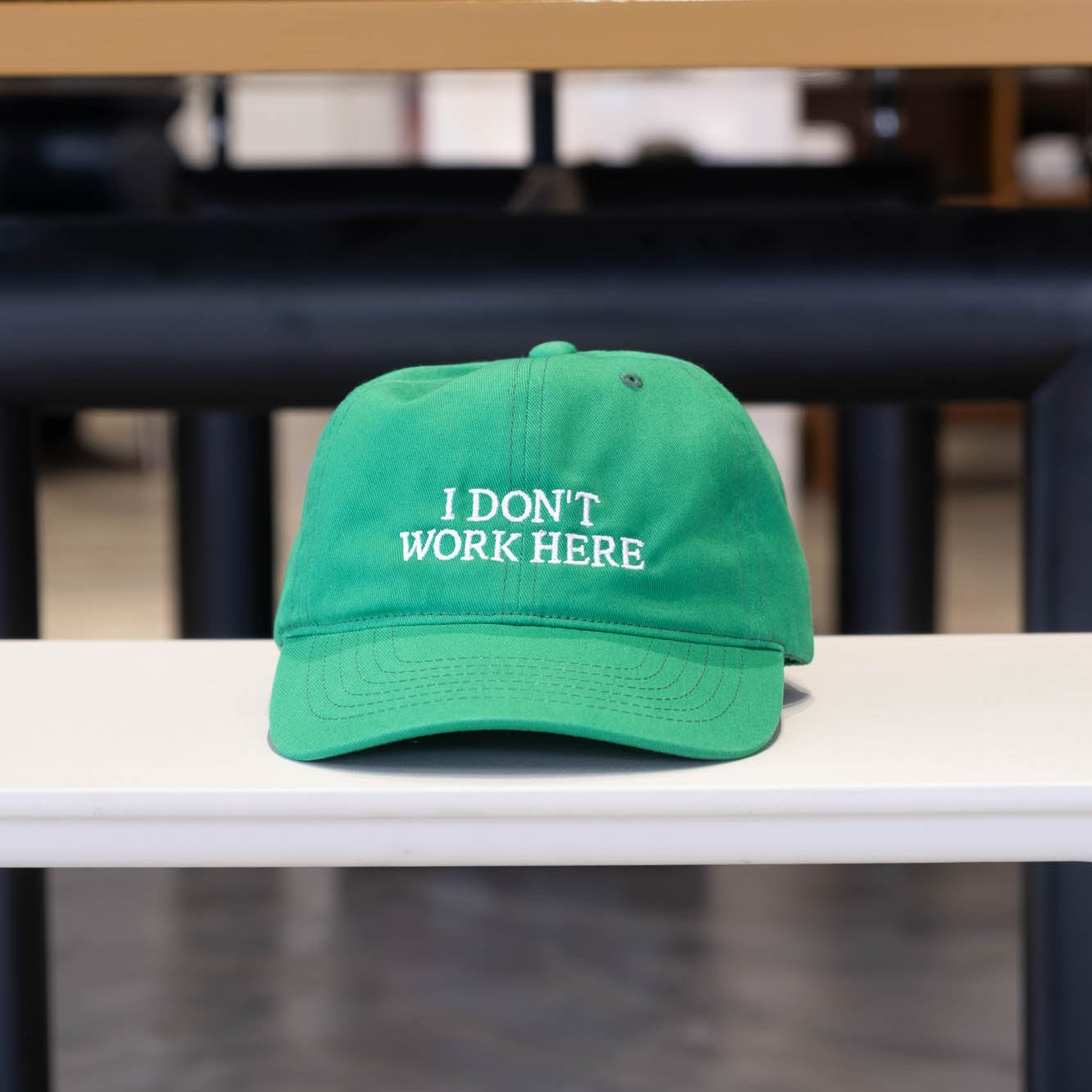 IDEA Sorry I Don't Work Here Hat - Green