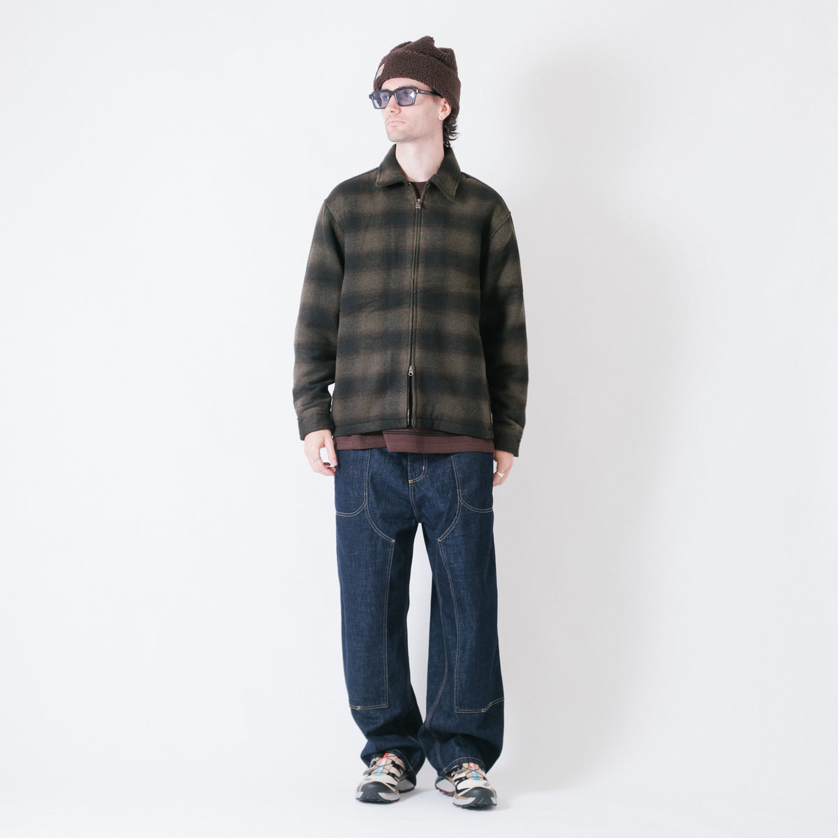 Carhartt WIP Alton Jacket - Alton Check / Cypress