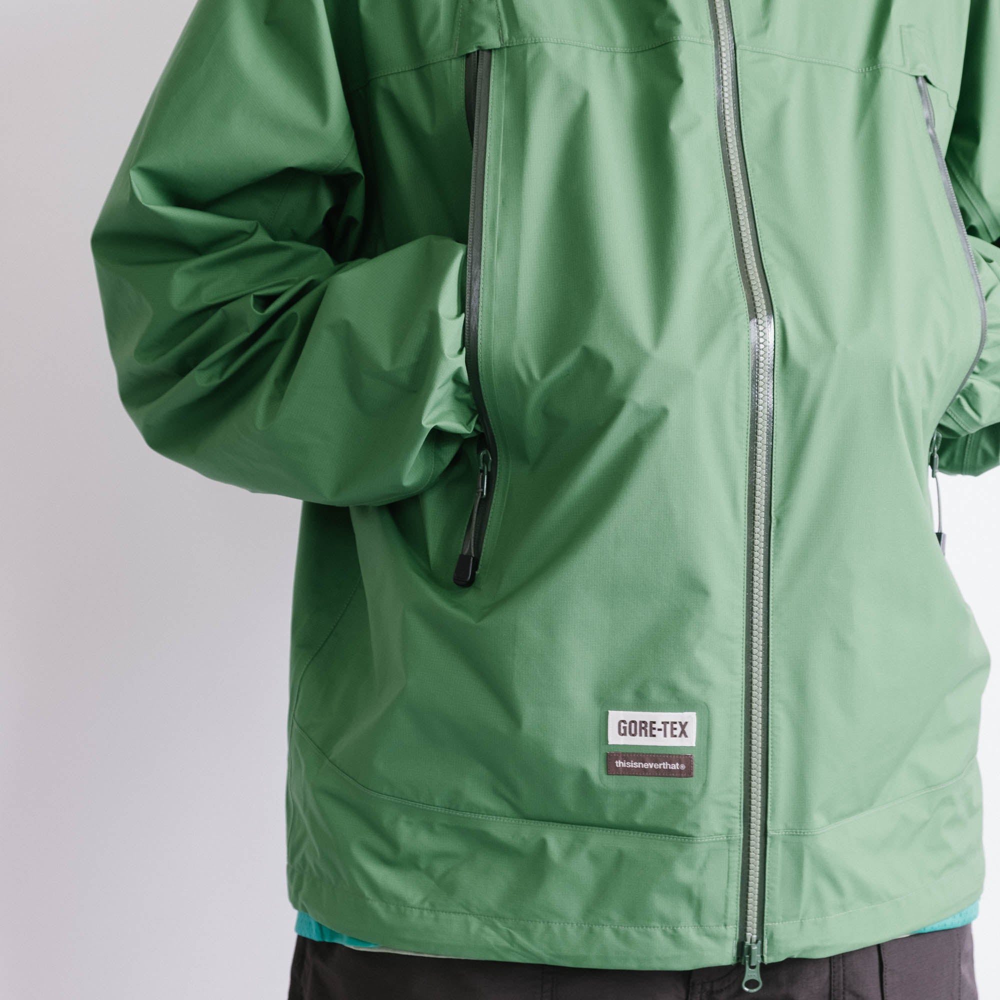 thisisneverthat GORETEX 3L Lightweight Jacket - Light Green