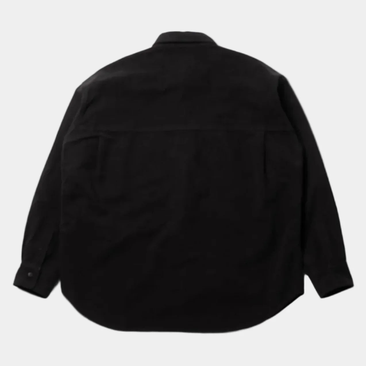 Cav Empt Brushed Cotton Design Big Shirt - Black