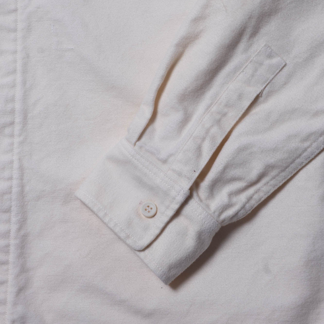Cav Empt Brushed Cotton Design Big Shirt - White