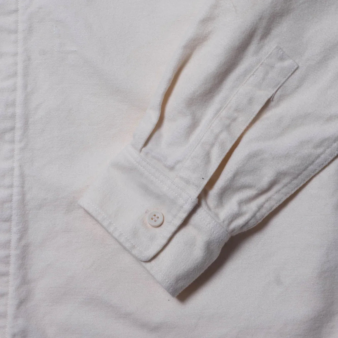 Cav Empt Brushed Cotton Design Big Shirt - White