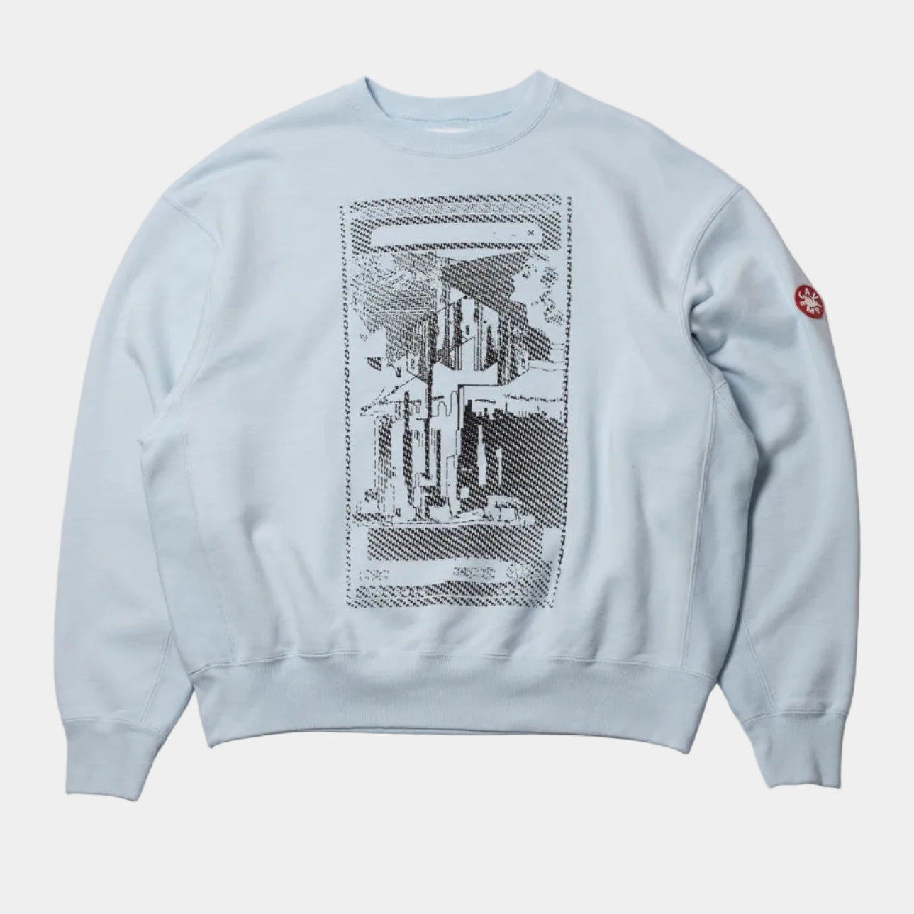Cav Empt MD Ostension Crew Neck Sweater - Blue
