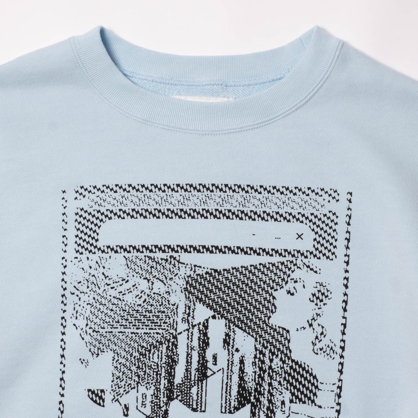 Cav Empt MD Ostension Crew Neck Sweater - Blue