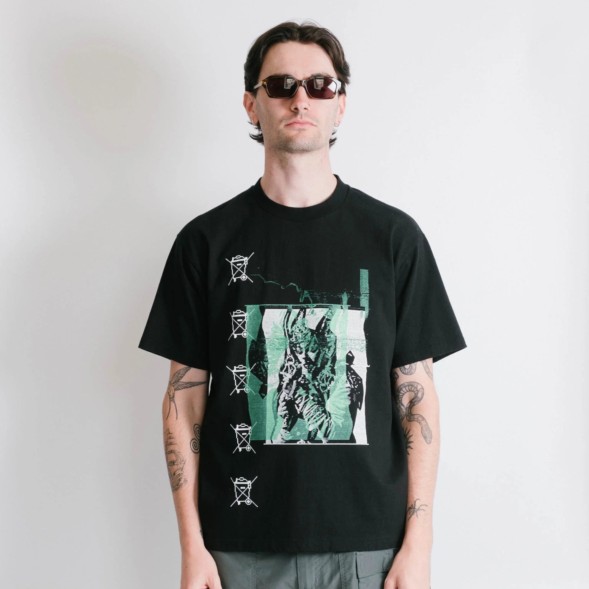 Cav Empt TH She Casts T-Shirt - Black