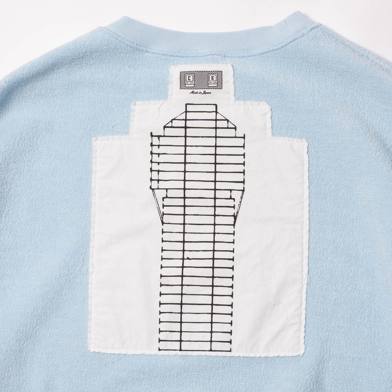 Cav Empt MD Ostension Crew Neck Sweater - Blue