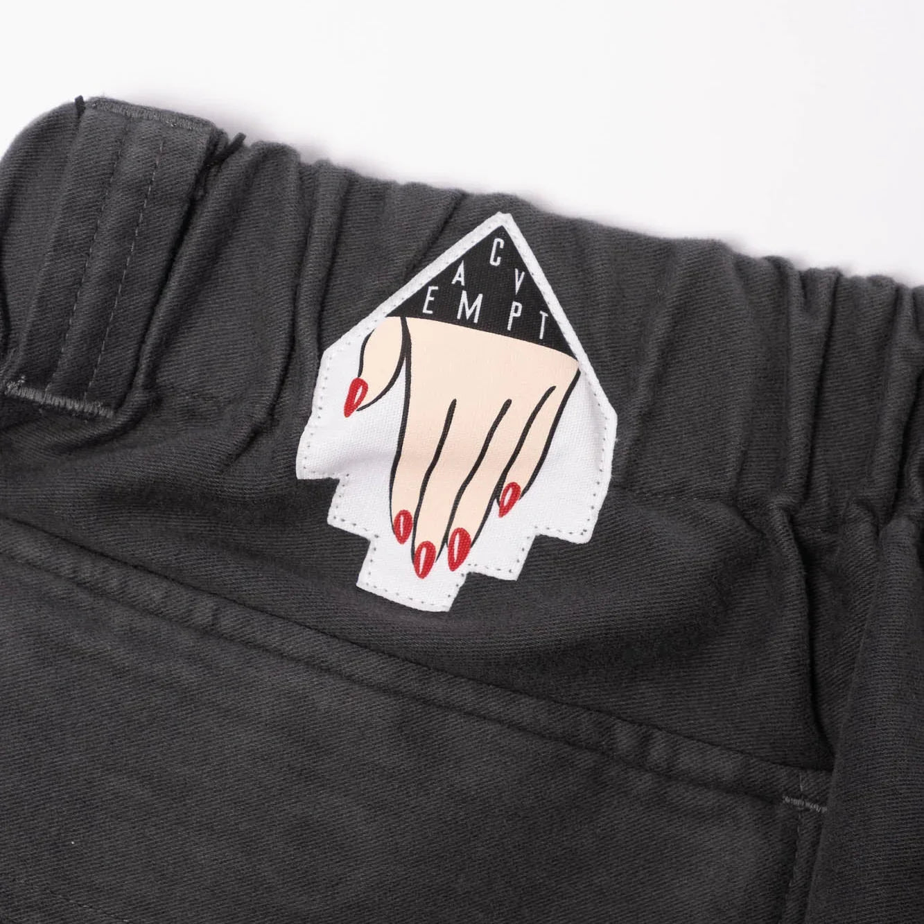 Cav Empt Brushed Cotton Comfort Pants - Charcoal