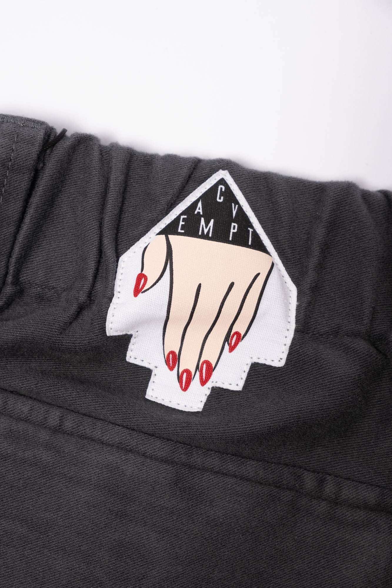 Cav Empt Brushed Cotton Comfort Pants - Charcoal