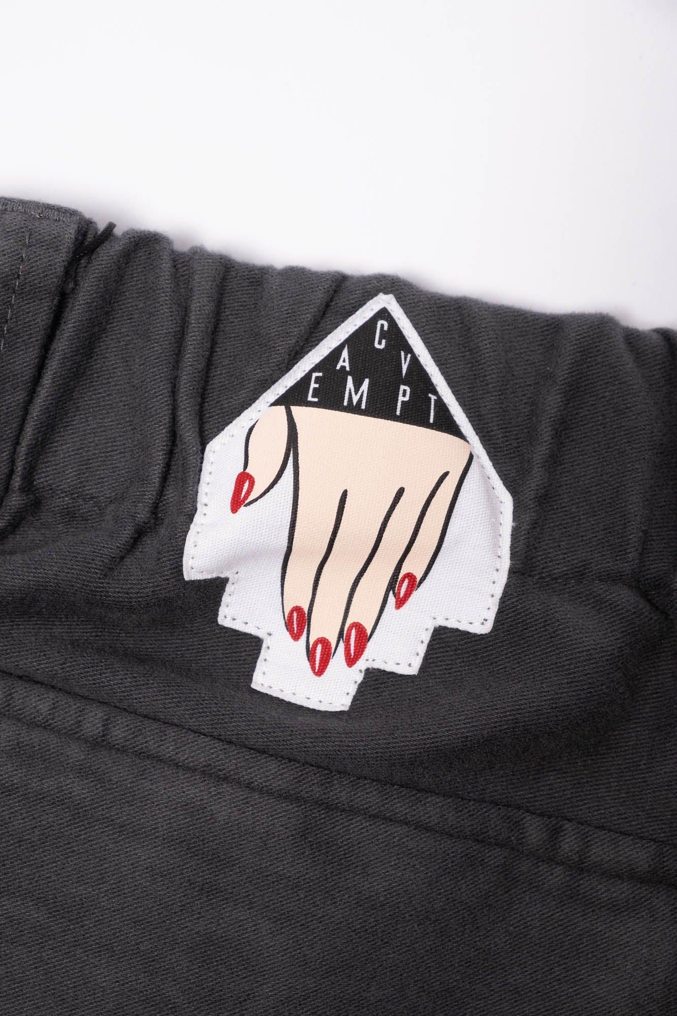 Cav Empt Brushed Cotton Comfort Pants - Charcoal