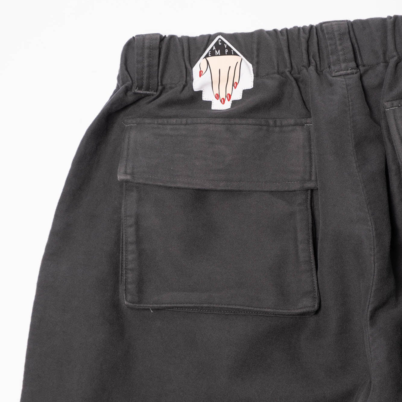 Cav Empt Brushed Cotton Comfort Pants - Charcoal