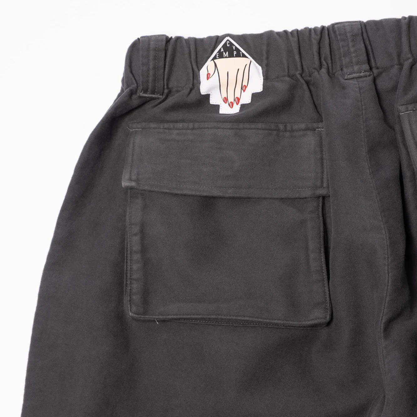 Cav Empt Brushed Cotton Comfort Pants - Charcoal