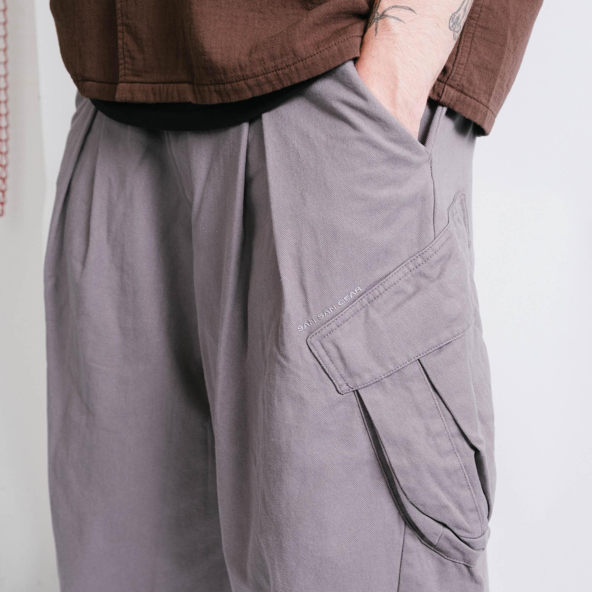 San San Gear Capri Pants - Purple Grey