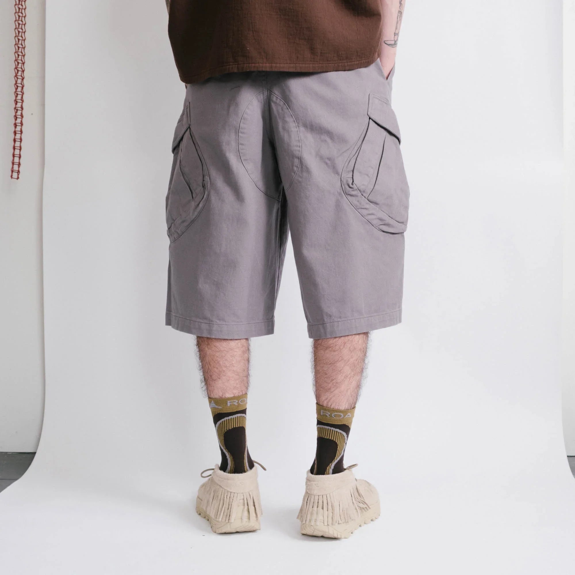 San San Gear Capri Pants - Purple Grey