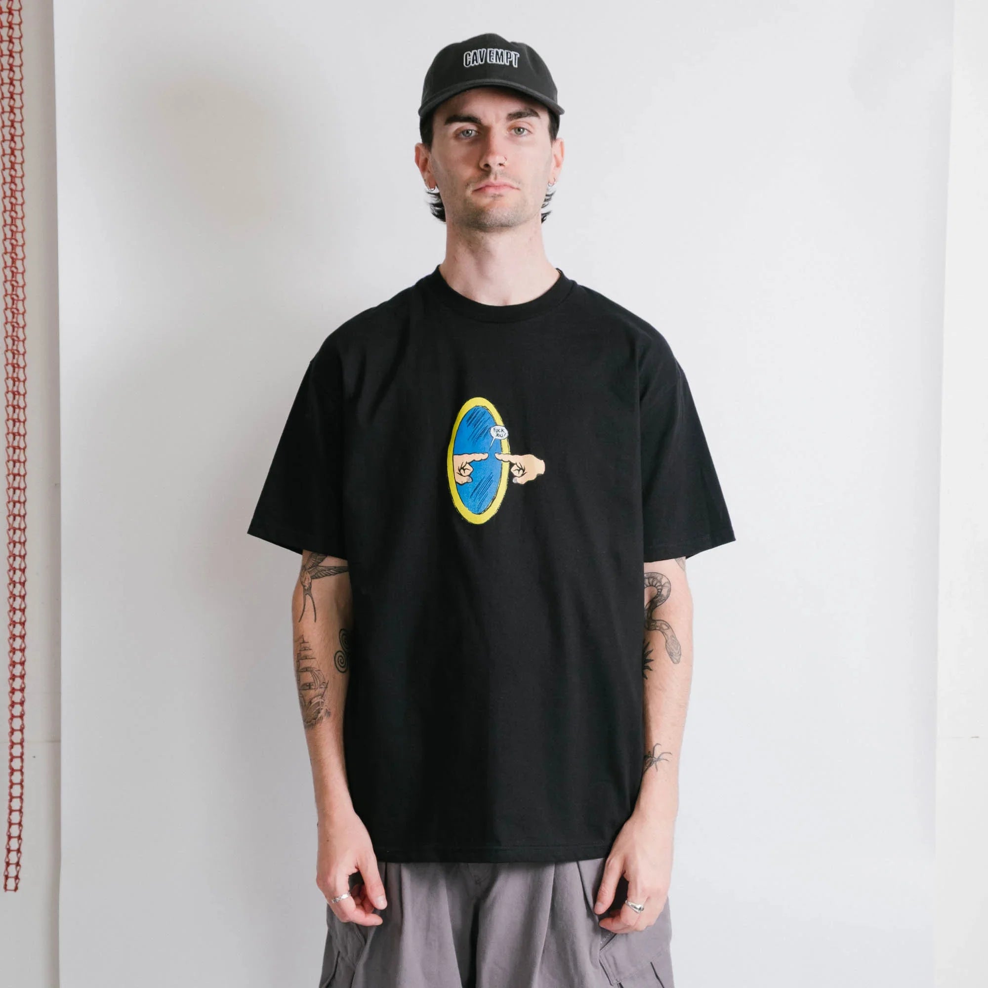 Fucking Awesome Fuck You Tee - Black
