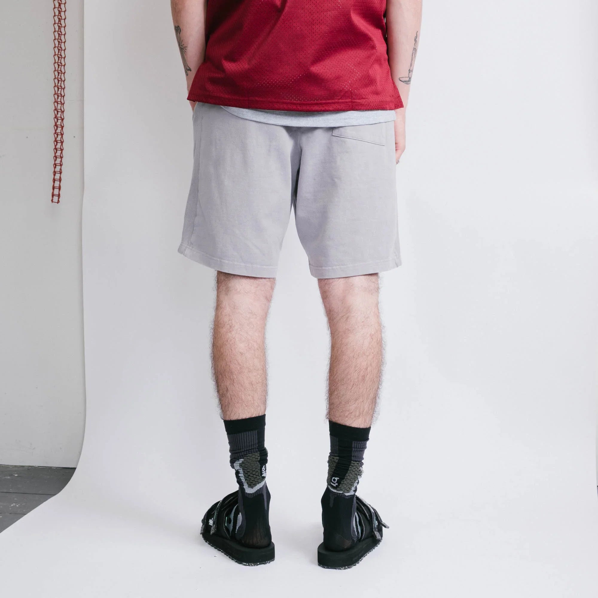 Cav Empt Overdye Cotton Jersey Shorts - Brown/Grey