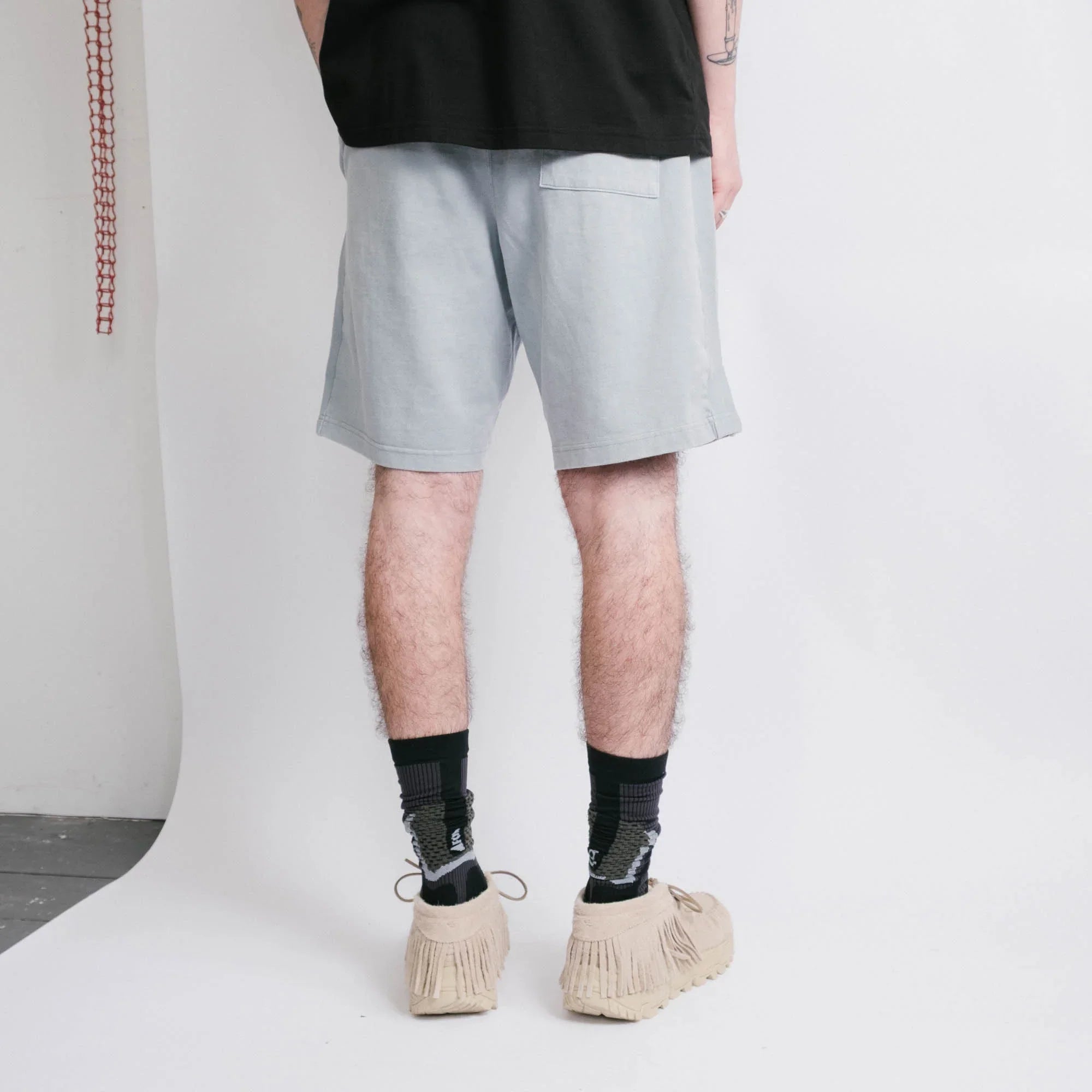 Cav Empt Overdye Cotton Jersey Shorts - Green/Grey