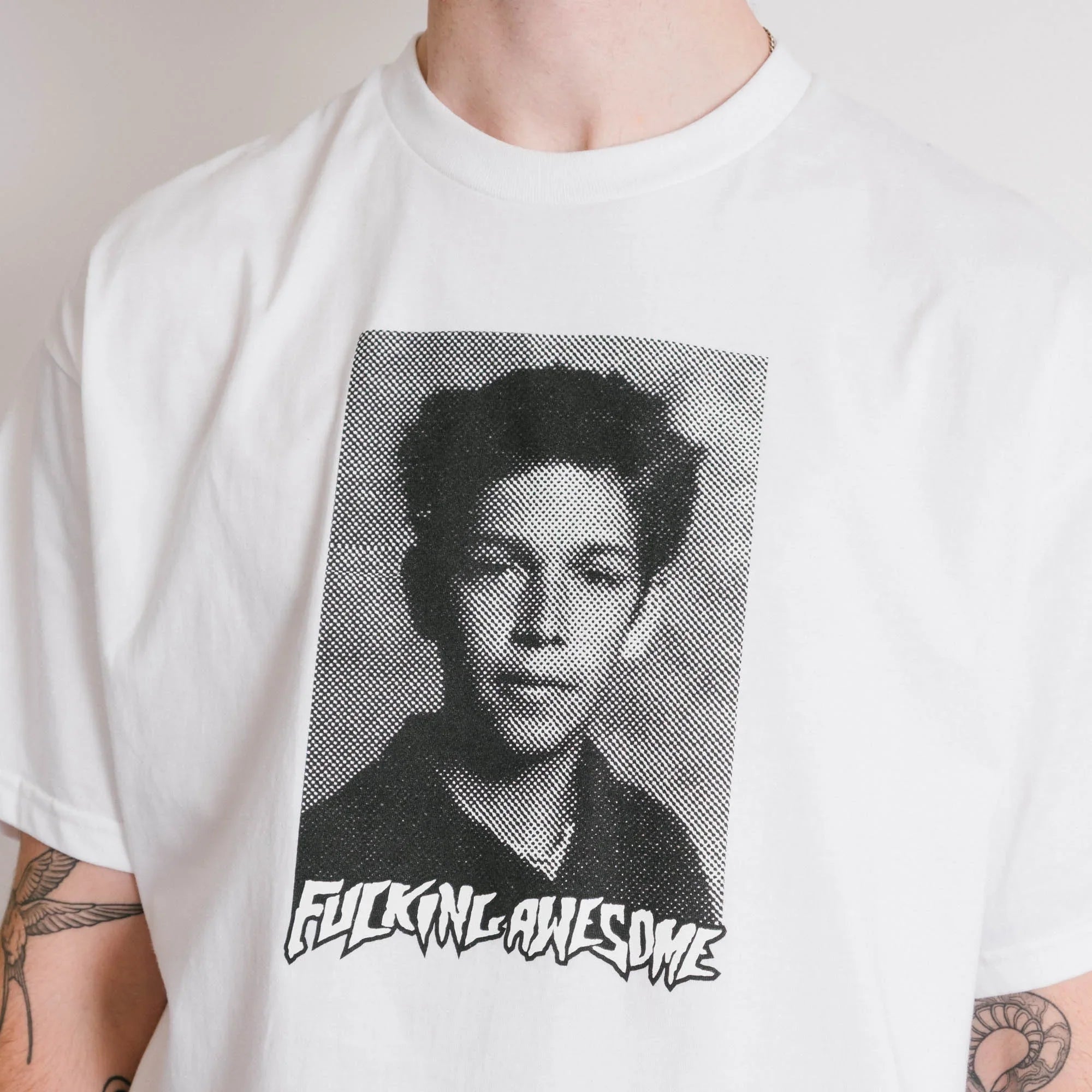 Fucking Awesome Gonz Class Photo Tee - White