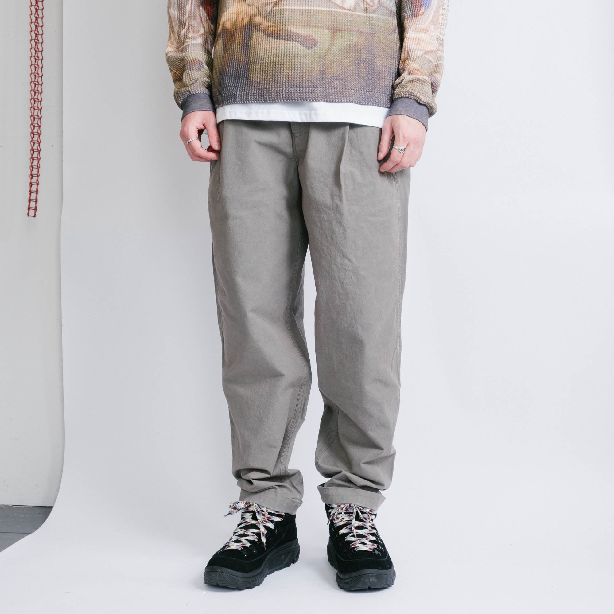 Cav Empt Cotton Casual Pants - Charcoal