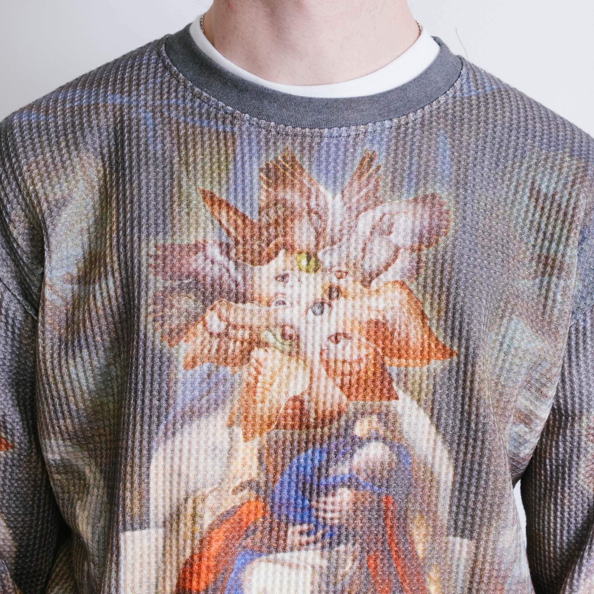 Fucking Awesome Madonna Thermal LS Tee - All Over Print