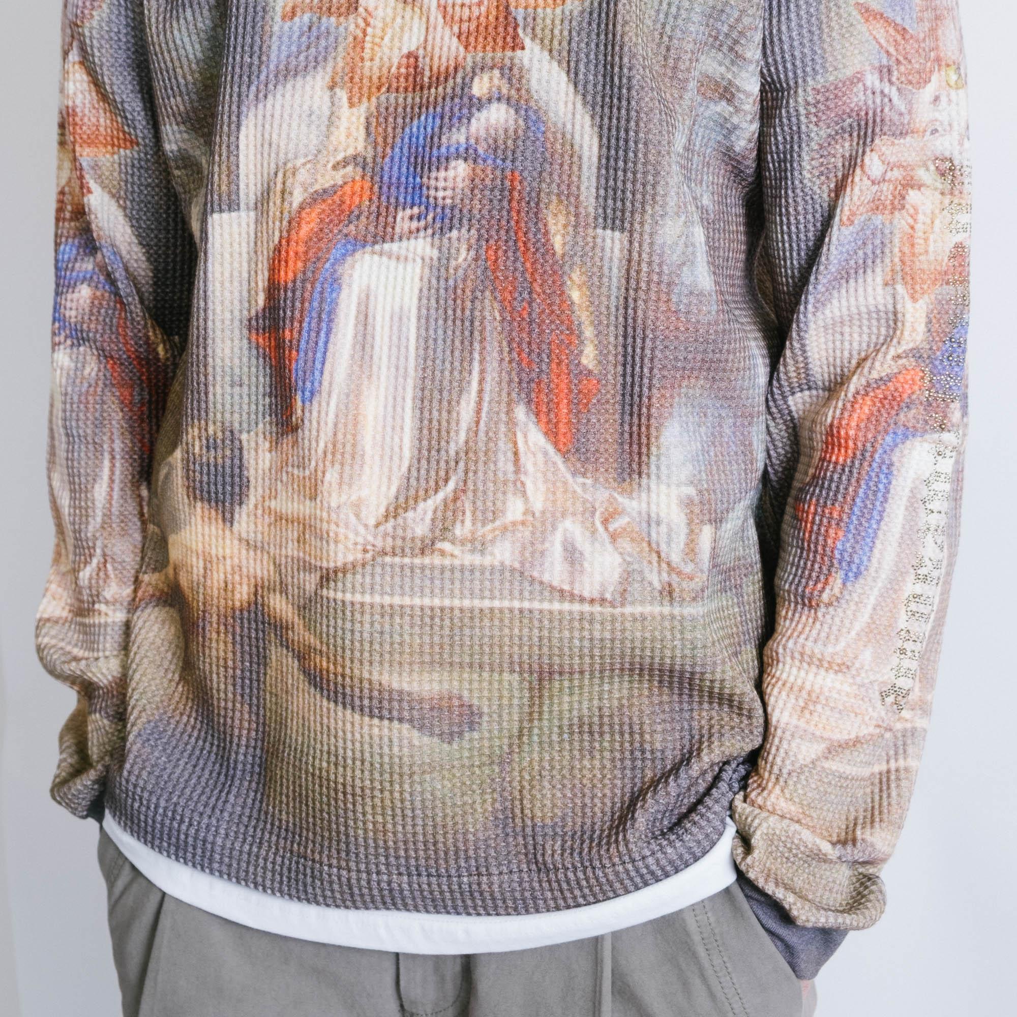 Fucking Awesome Madonna Thermal LS Tee - All Over Print