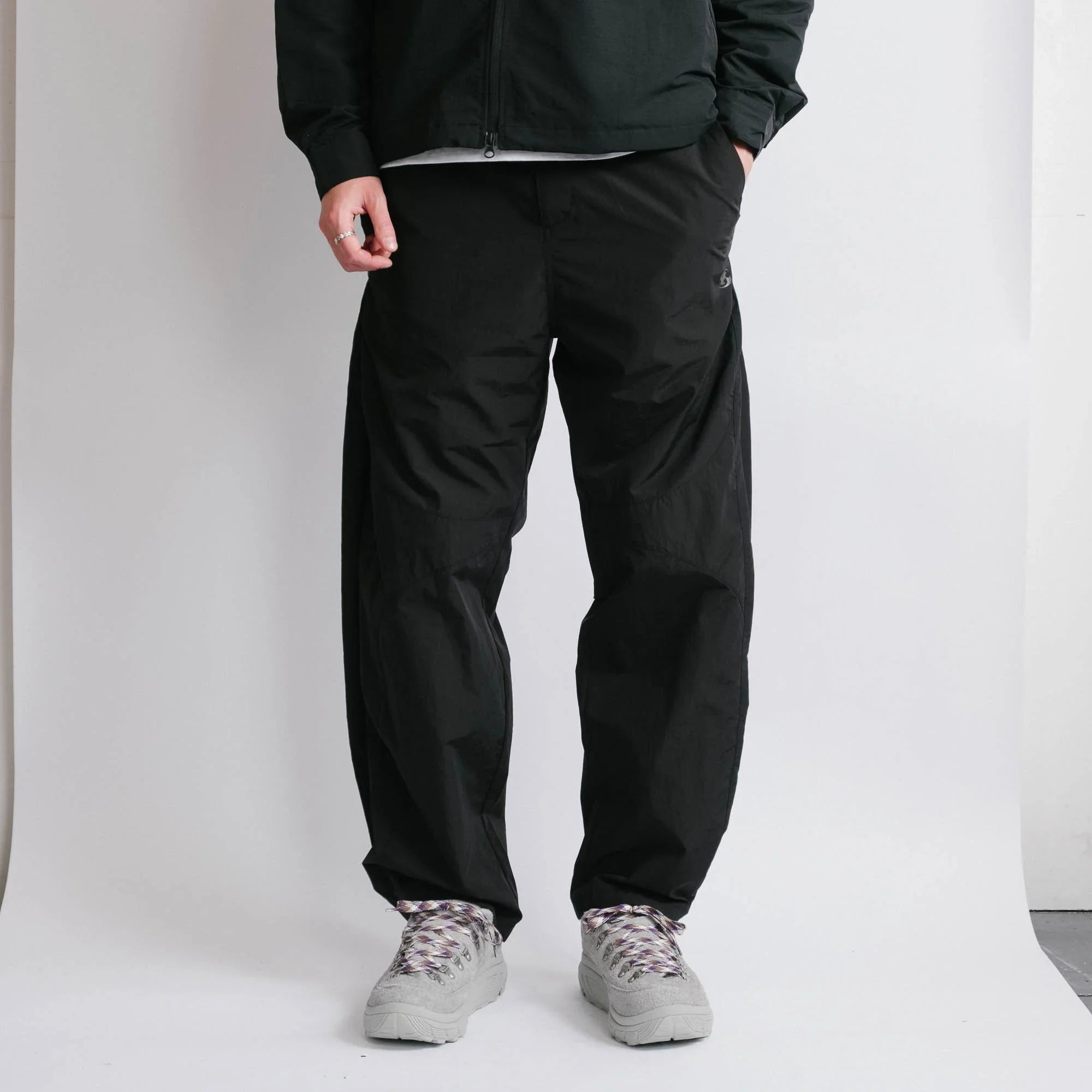 San San Gear Side Snap Pants - Black
