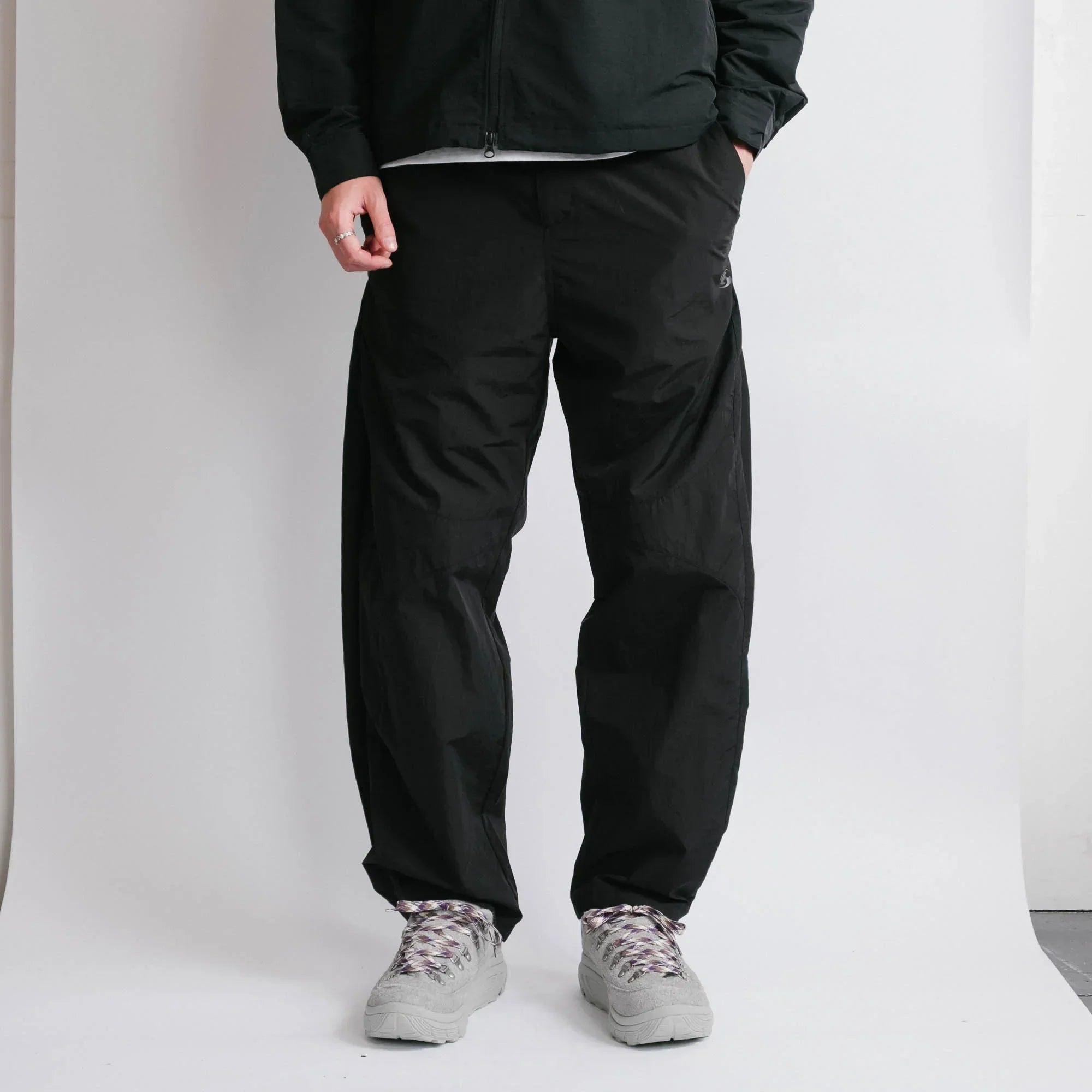 San San Gear Side Snap Pants - Black - Never Never