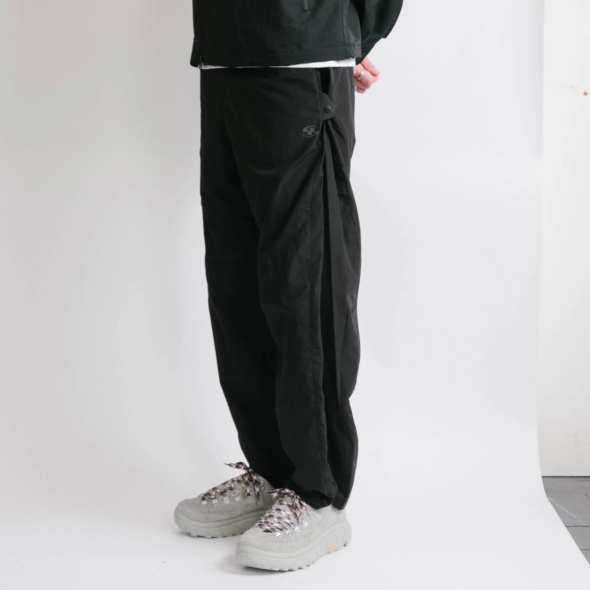 San San Gear Side Snap Pants - Black