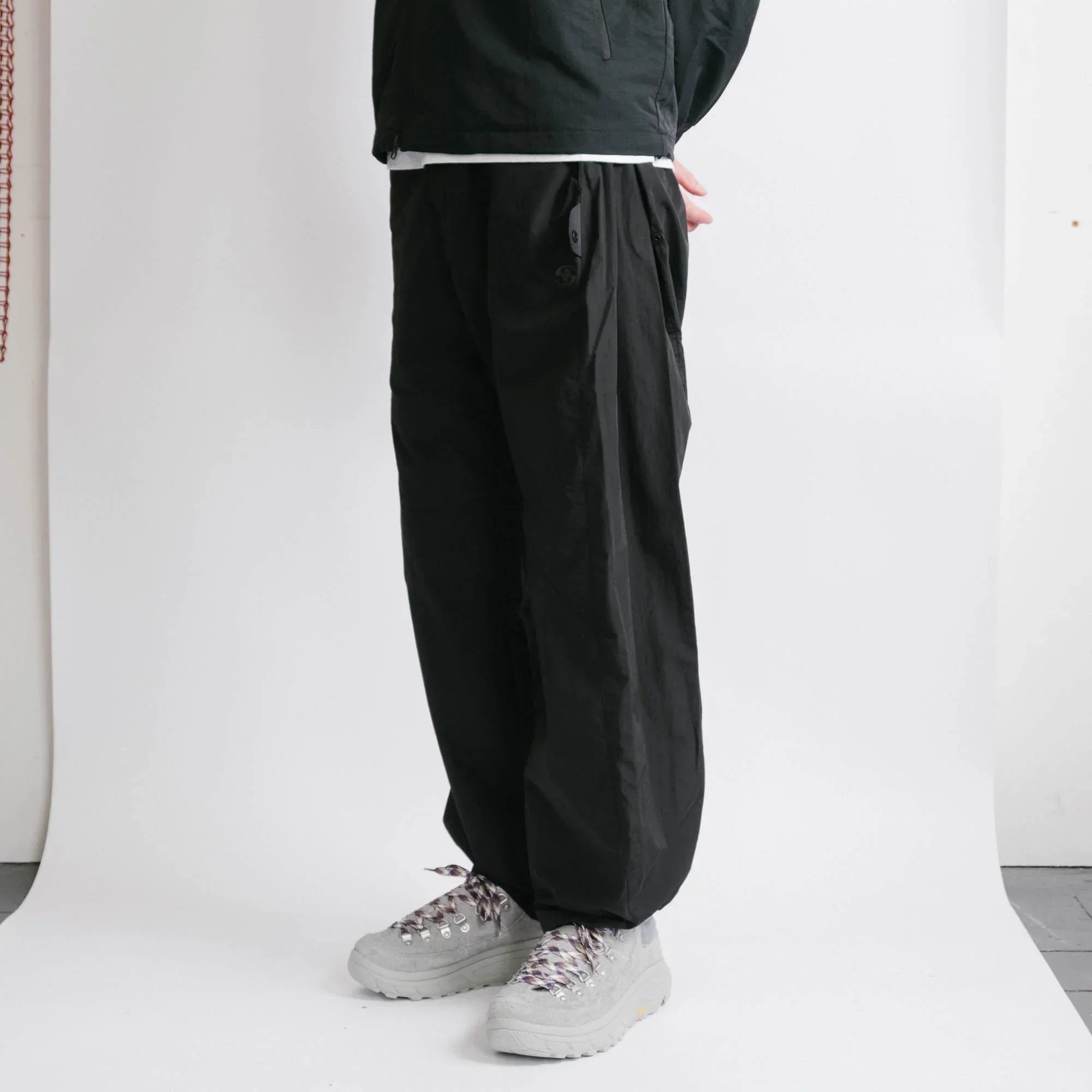 San San Gear Side Snap Pants - Black - Never Never