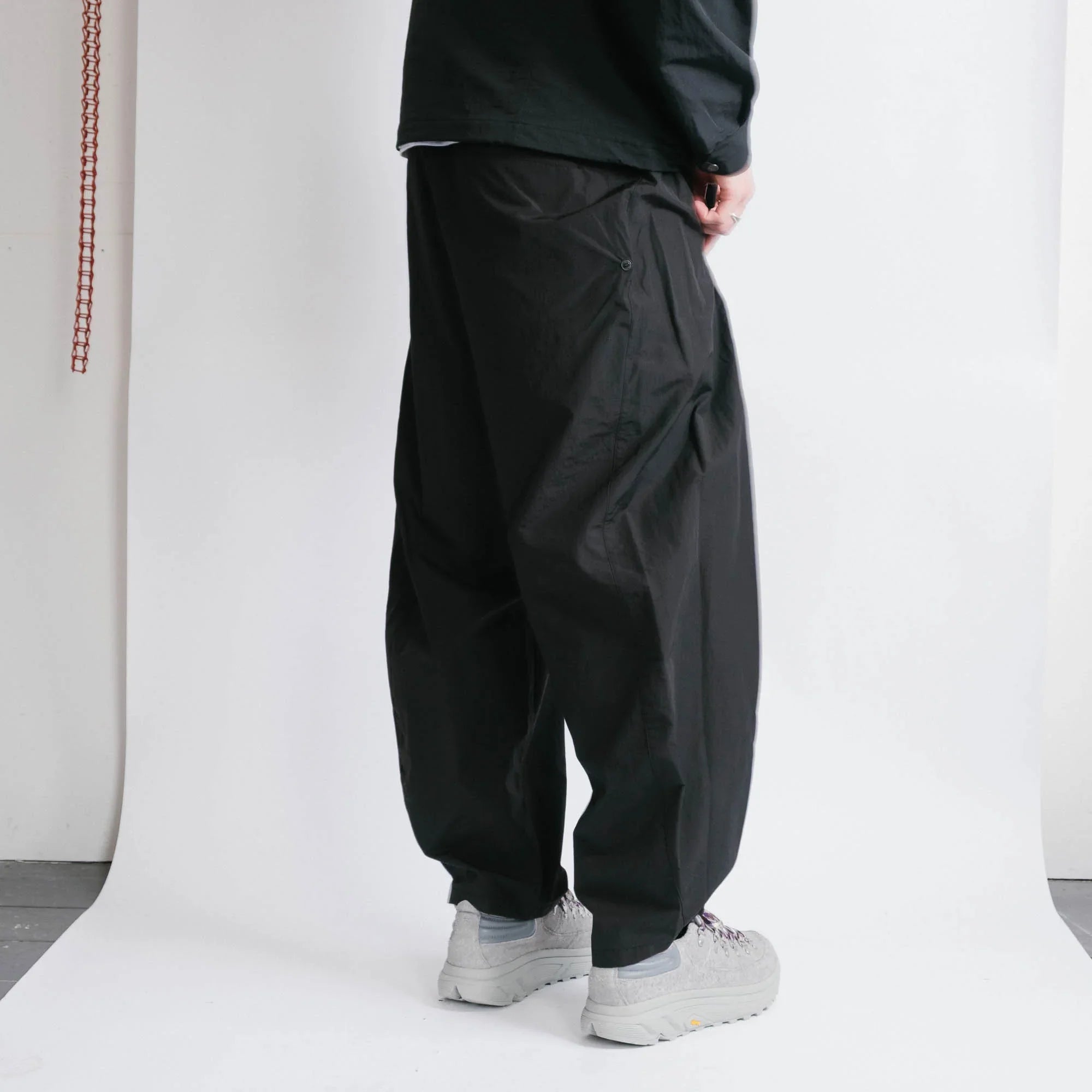 San San Gear Side Snap Pants - Black