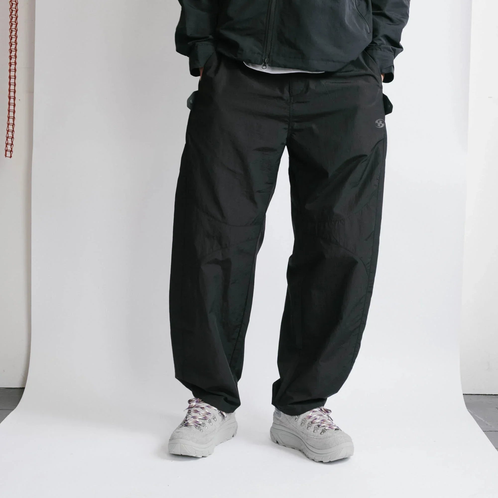 San San Gear Side Snap Pants - Black - Never Never