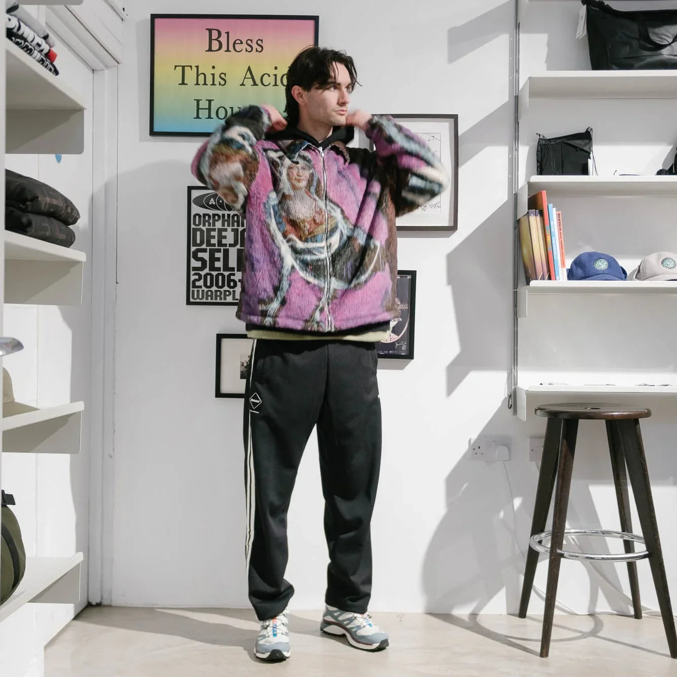 Uniform Experiment Asger Jorn Painting Fleece - (A) Portrait Pigeon - Never Never