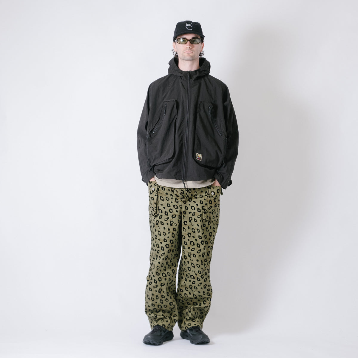 Brain Dead Jungle Overpant - Flocked Leopard Camo