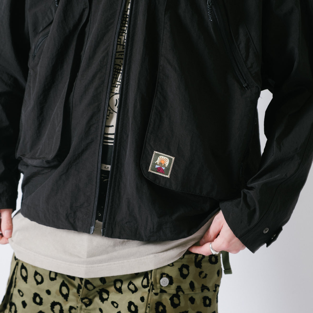 Brain Dead Dolman Sleeve Jacket - Black