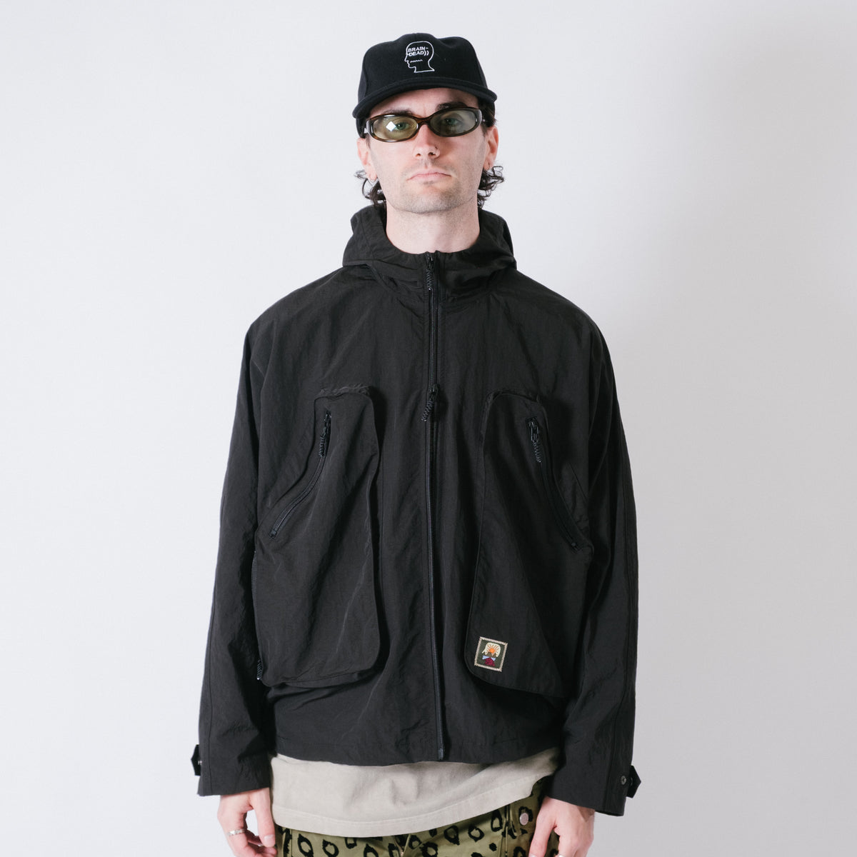 Brain Dead Dolman Sleeve Jacket - Black