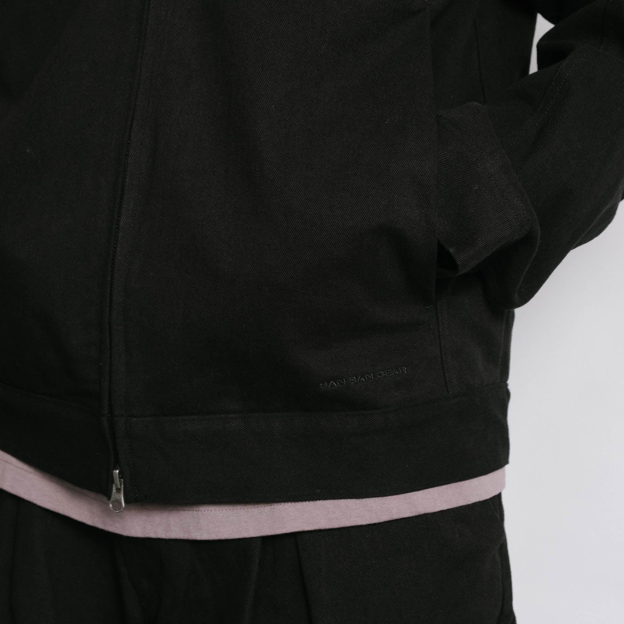San San Gear Layer Cotton Jacket - Black