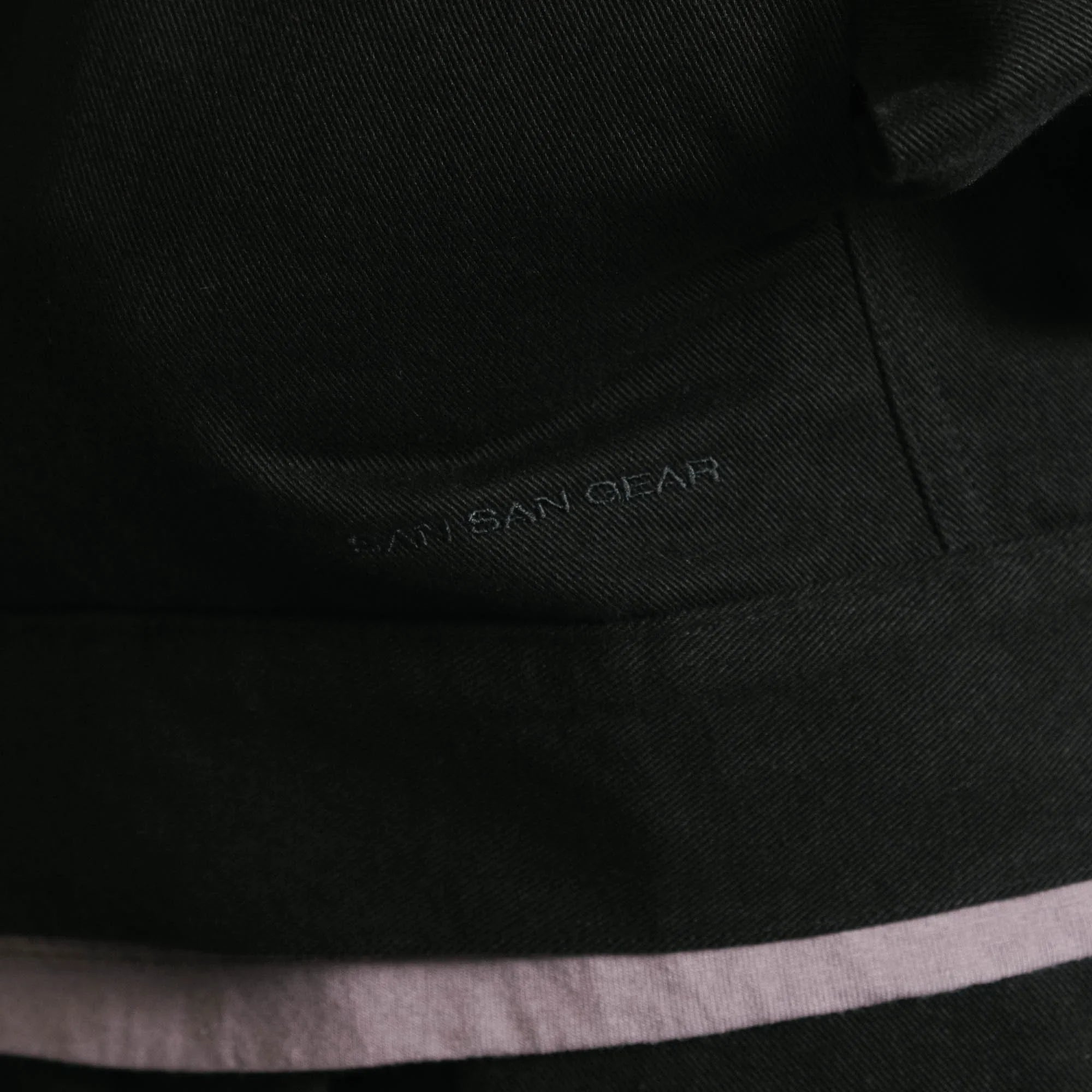 San San Gear Layer Cotton Jacket - Black