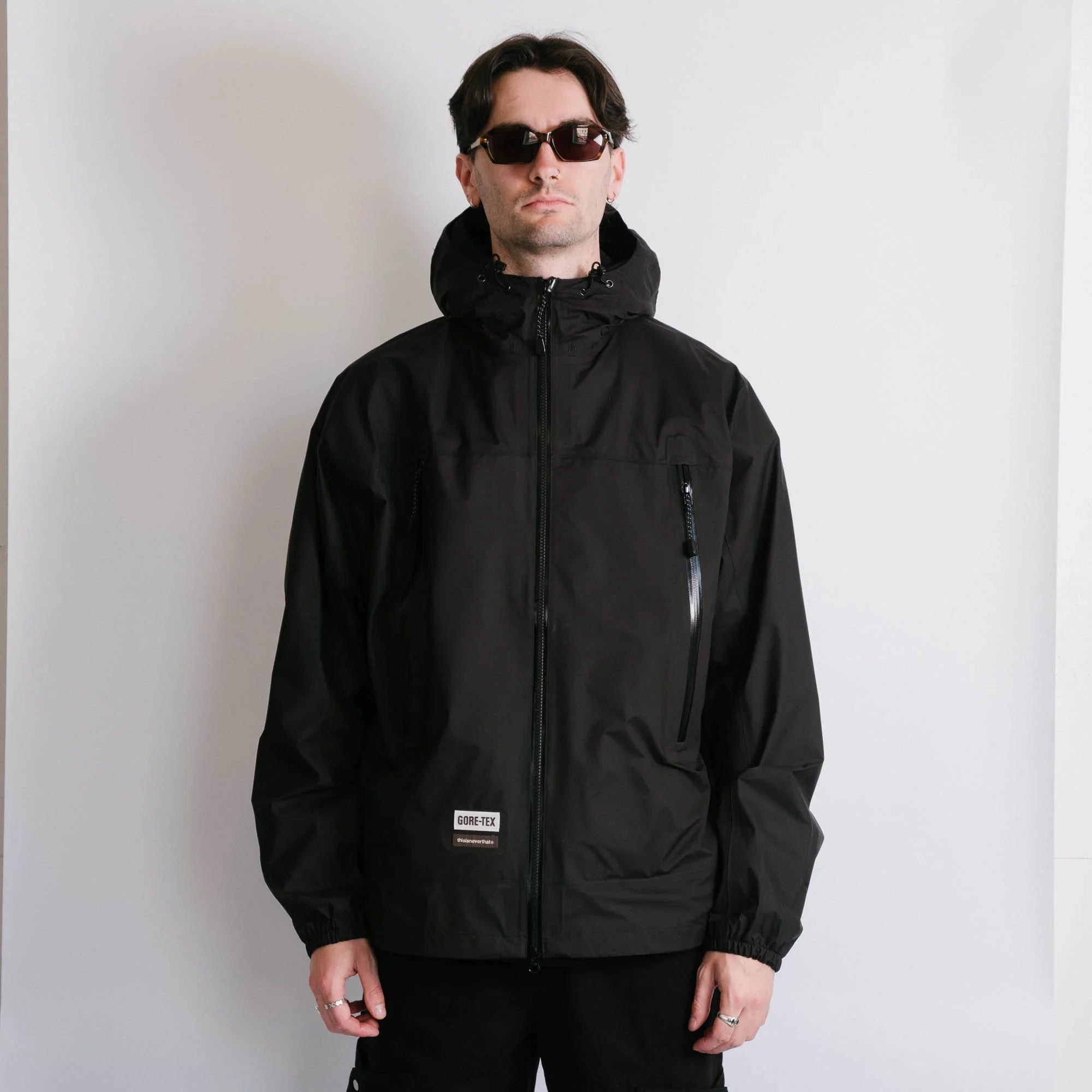 thisisneverthat GORETEX 3L Lightweight Jacket - Black