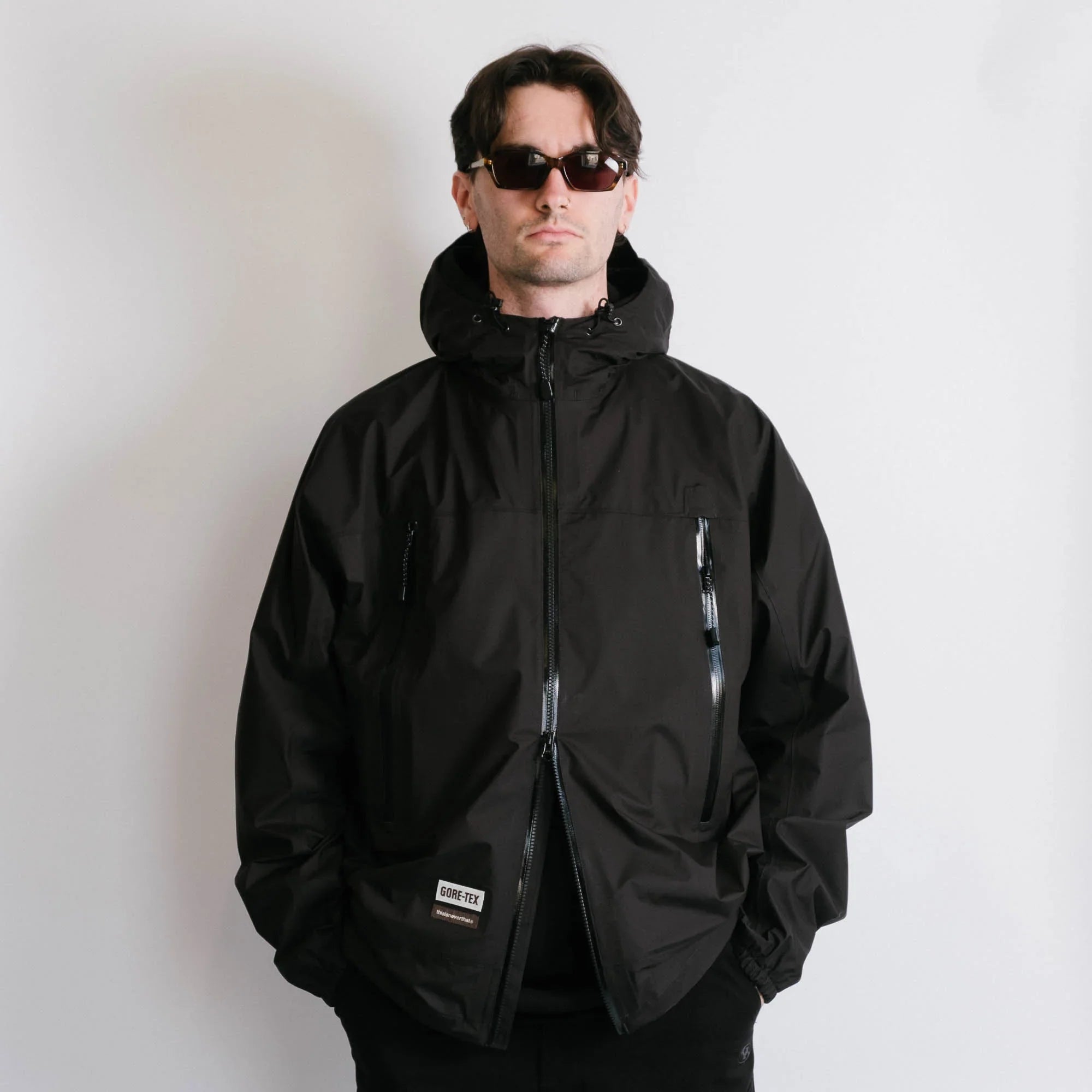 thisisneverthat GORETEX 3L Lightweight Jacket - Black