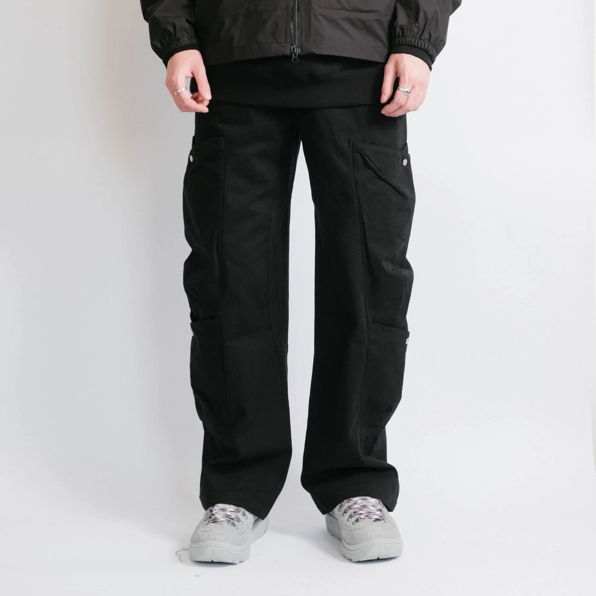 San San Gear Layer Pocket Pants - Black