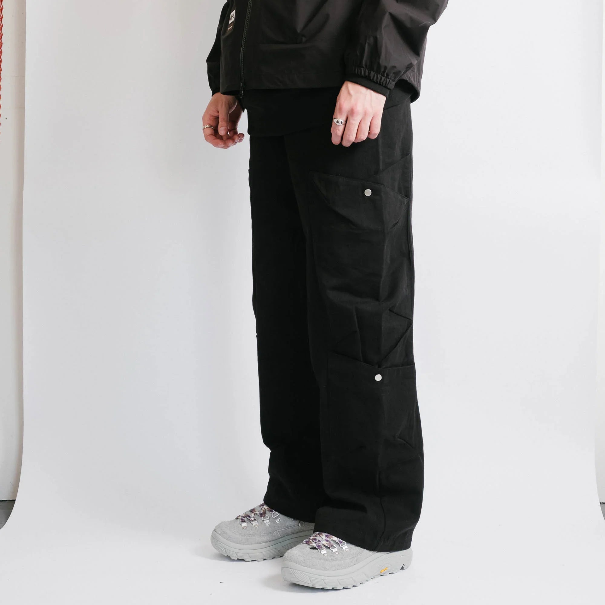 San San Gear Layer Pocket Pants - Black
