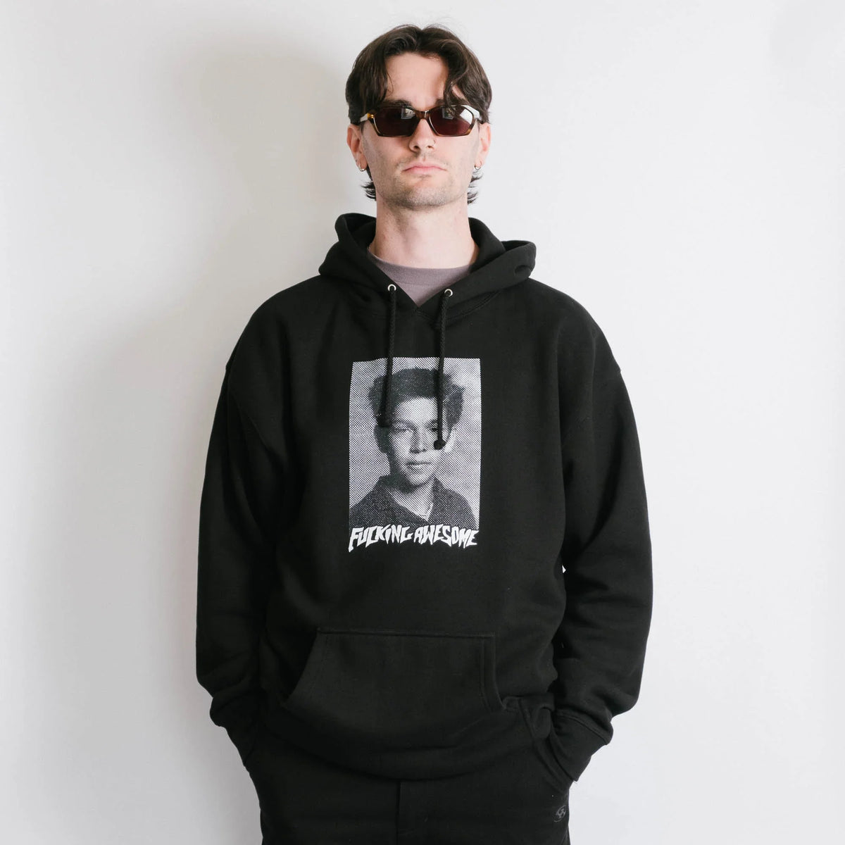 Fucking Awesome Gonz Class Photo Hoodie - Black