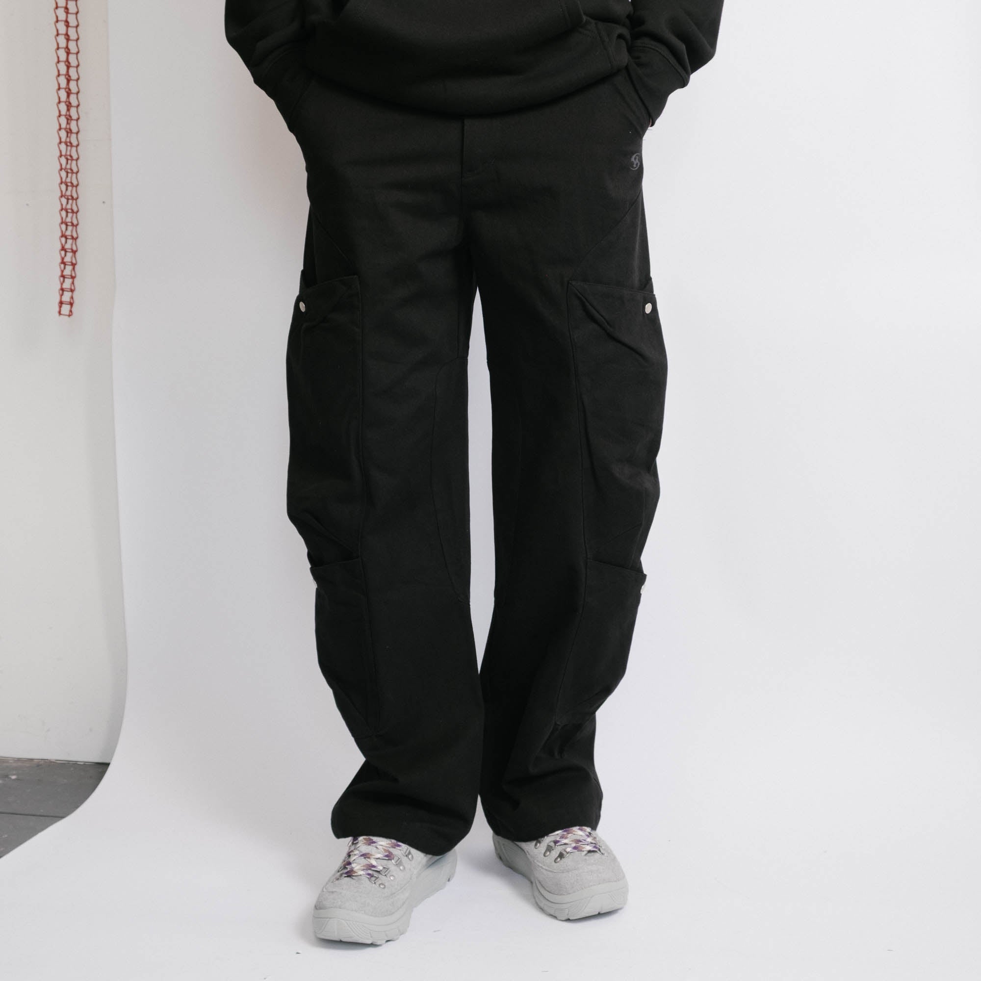 San San Gear Layer Pocket Pants - Black