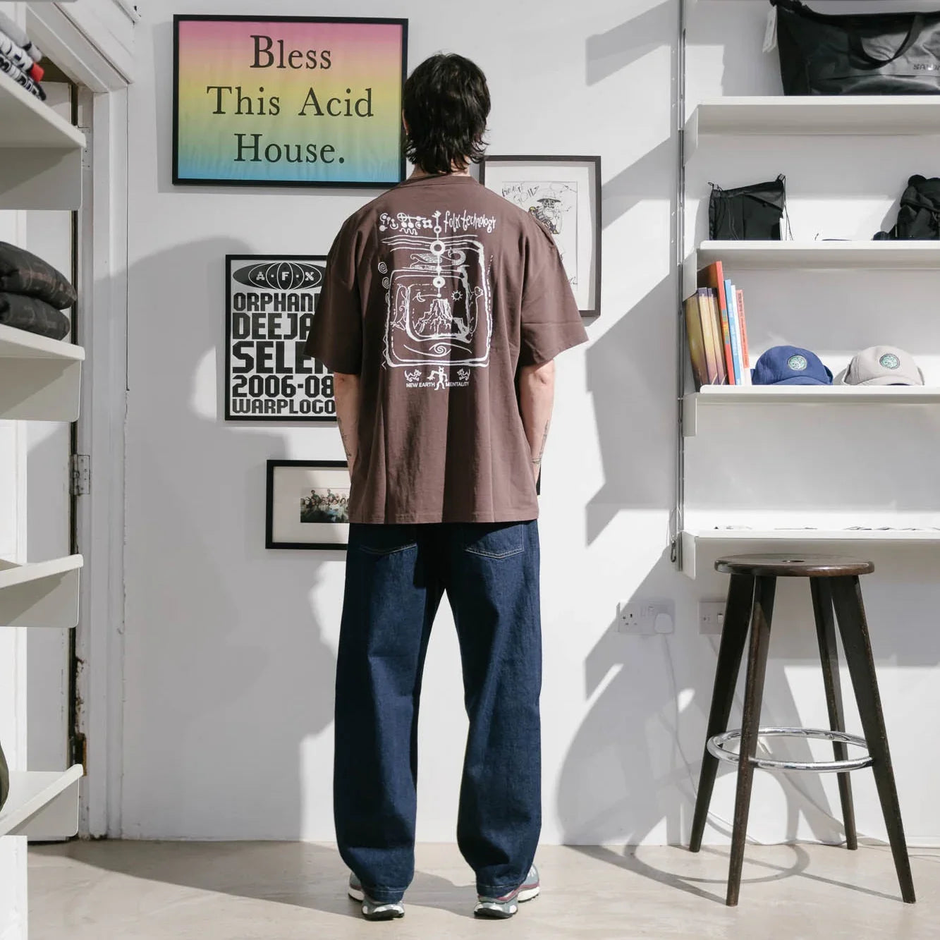Brain Dead Ancient Knowledge T-Shirt - Berry - Never Never