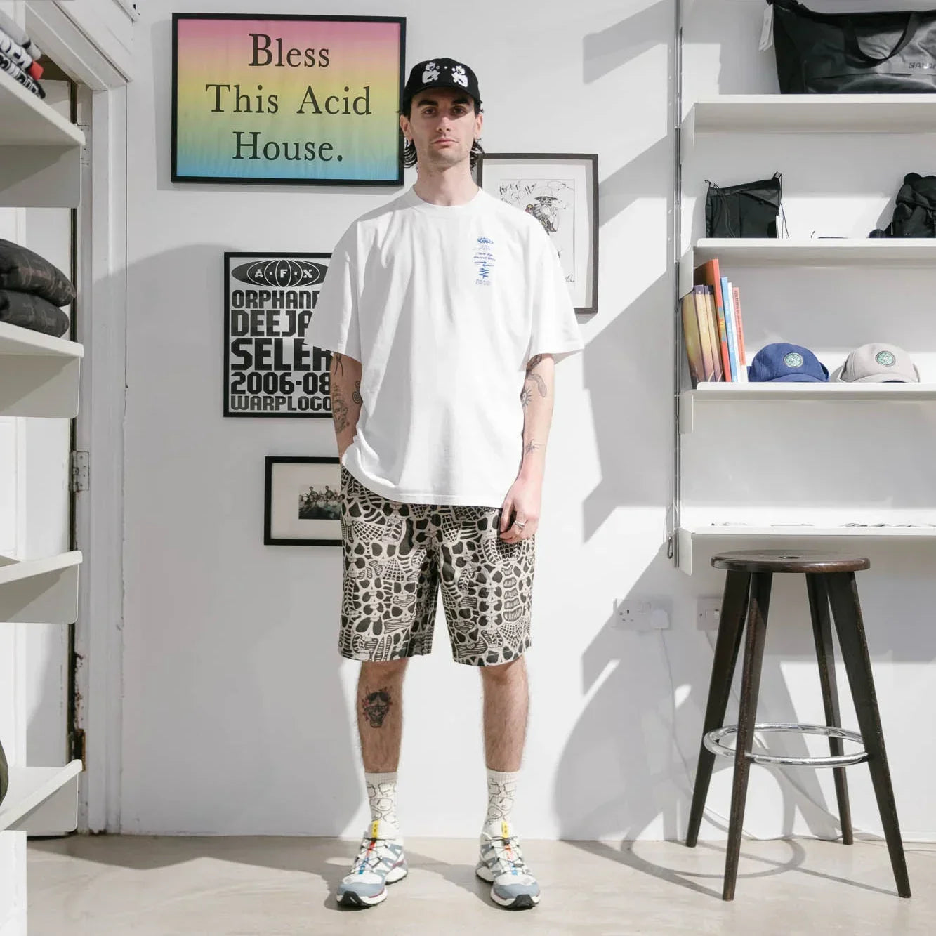 Brain Dead Skull Climber Short - Natural - Never Never